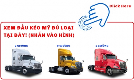 BẢNG BÁO GIÁ XE TẢI 2023 - GIÁ XE ĐẦU KÉO MỸ 2023