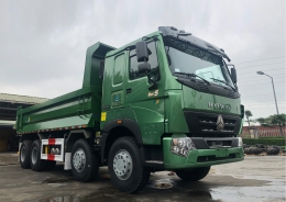 Xe Ben Howo 4 chân 380Hp